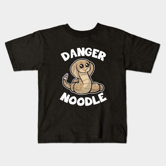 Danger Noodle Kids T-Shirt by LunaMay